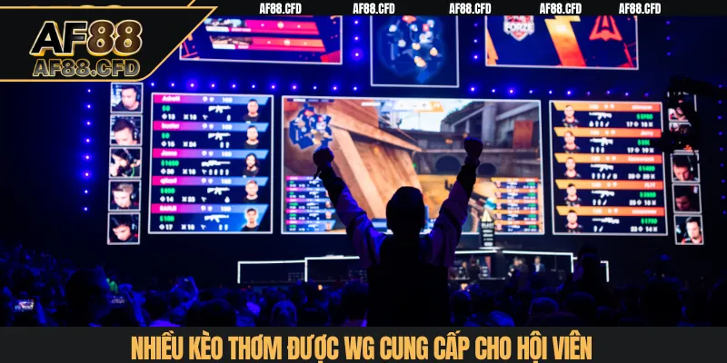 Nhiều kèo thơm được WG cung cấp cho hội viên