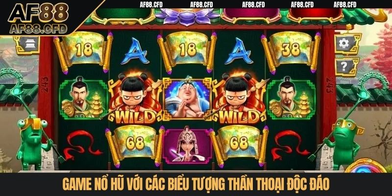 Game nổ hũ với các biểu tượng thần thoại độc đáo